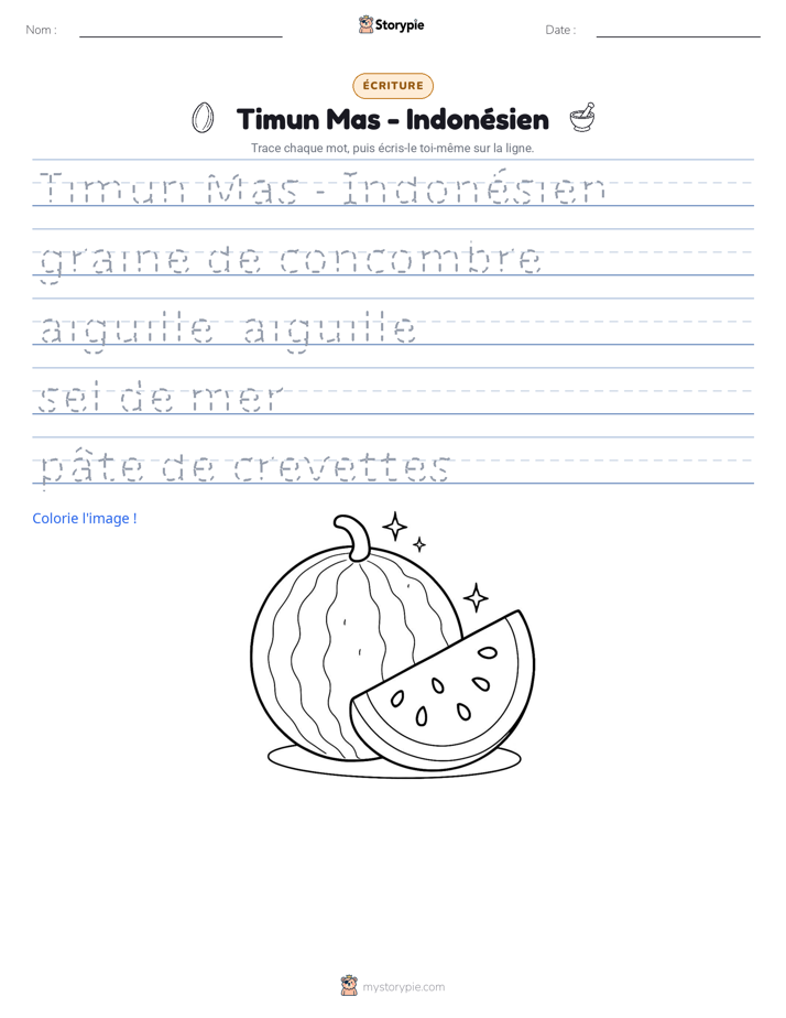 Pratique d'écriture