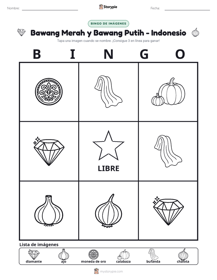 Bingo de Imágenes