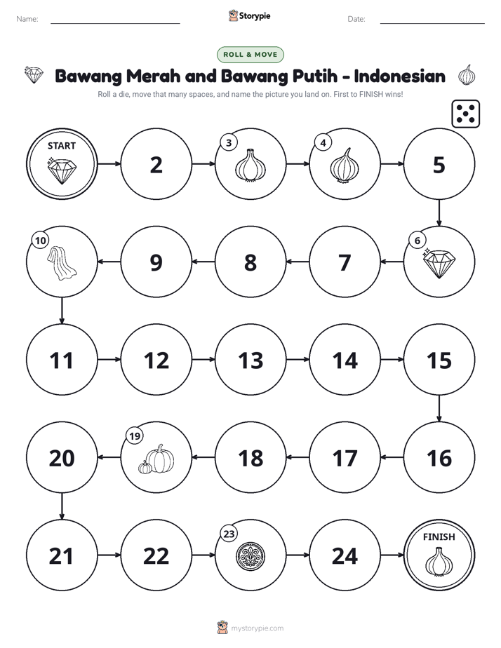 Roll & Move Game