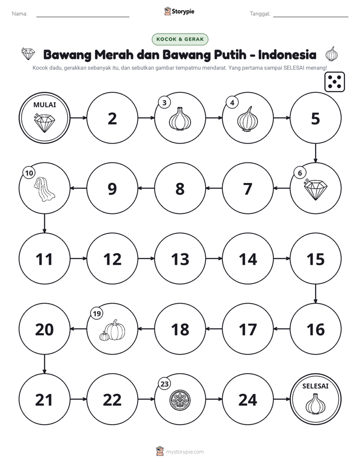 Permainan Gulung & Pindah