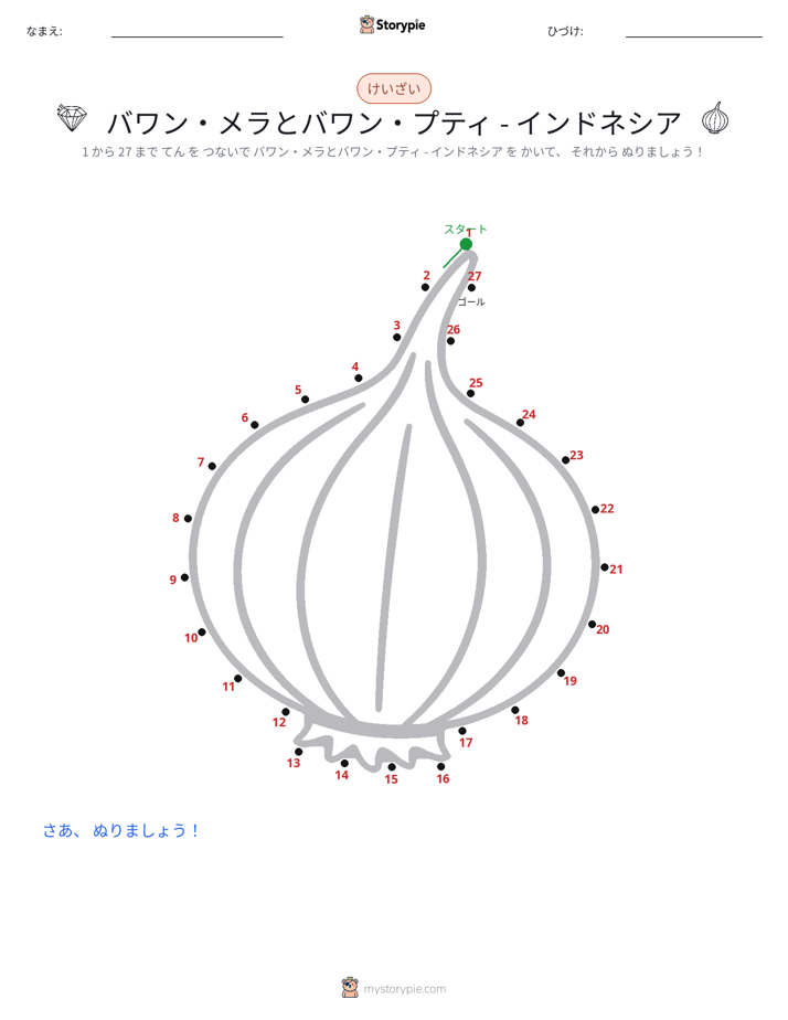 点つなぎ