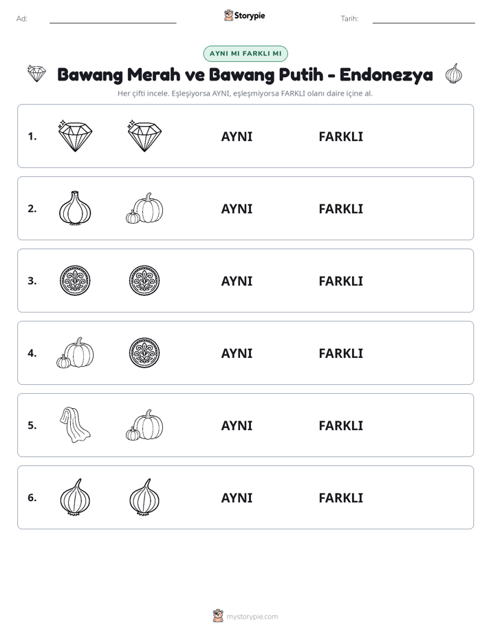Aynı mı Farklı mı