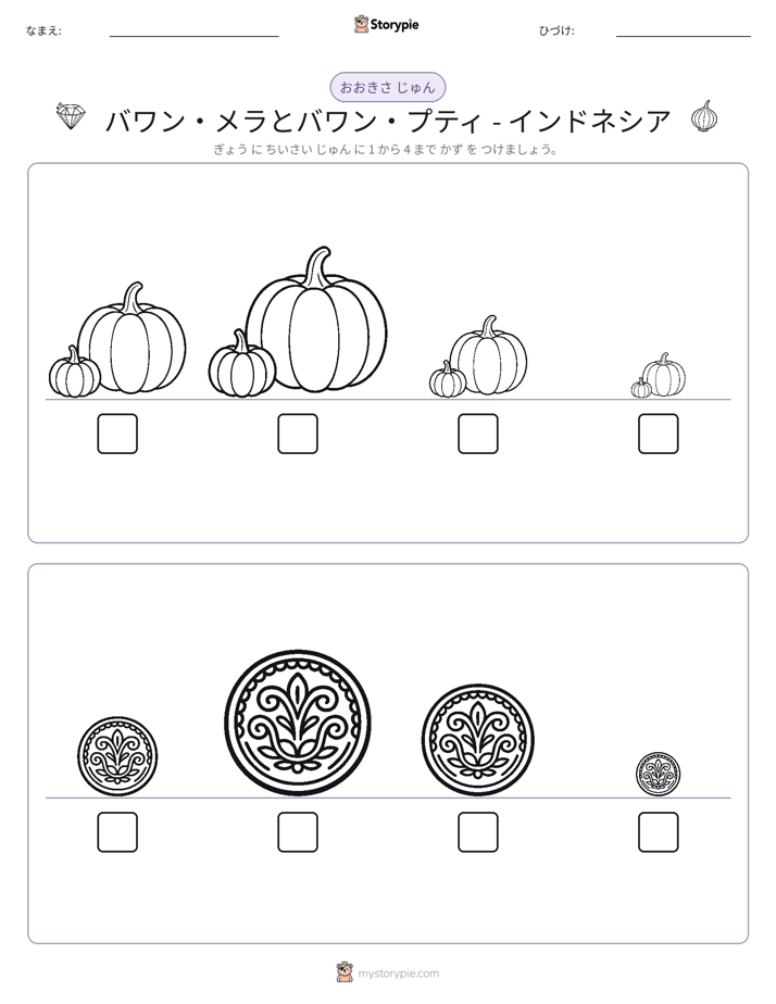 サイズ順