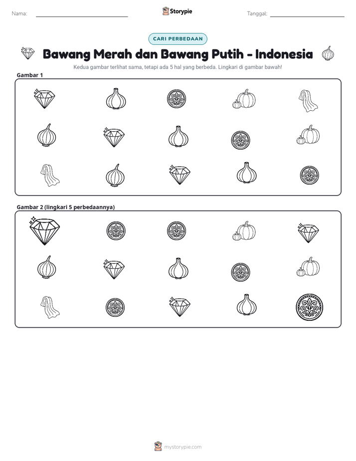 Temukan Perbedaannya