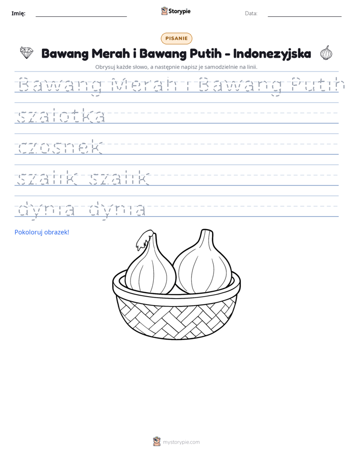 Ćwiczenie Pisania