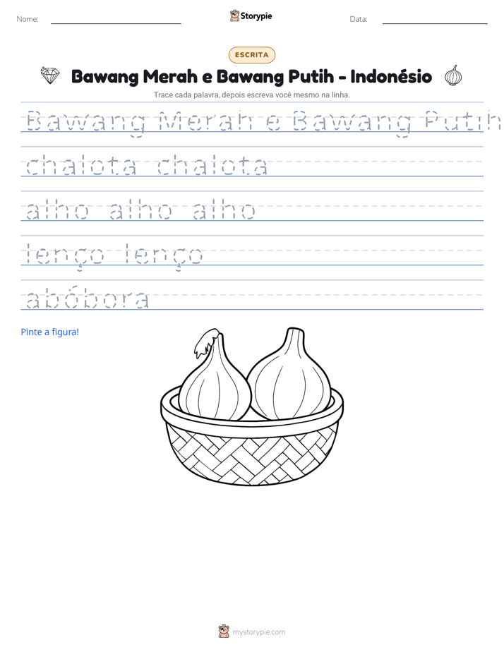 Prática de Escrita