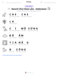 Xem trước tài liệu in sẵn Kancil Chú Cheo Lửa - Indonesia