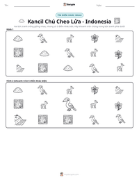 Xem trước tài liệu in sẵn Kancil Chú Cheo Lửa - Indonesia