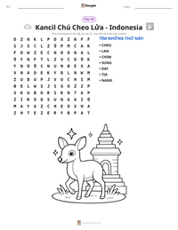 Xem trước tài liệu in sẵn Kancil Chú Cheo Lửa - Indonesia