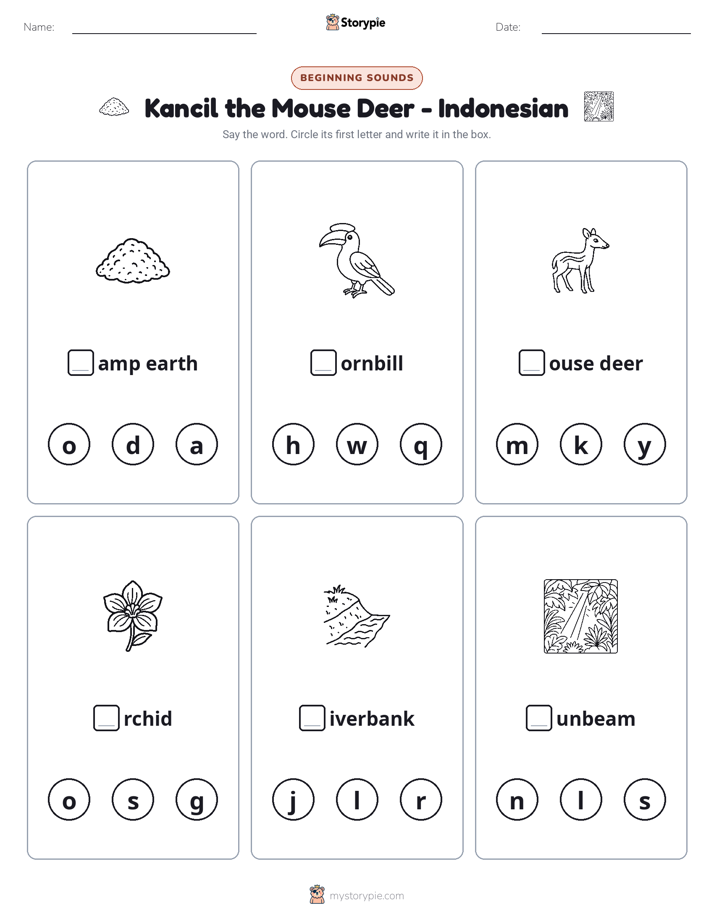 Beginning Sounds