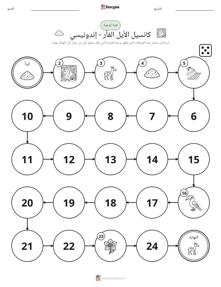لعبة لف و تحرك