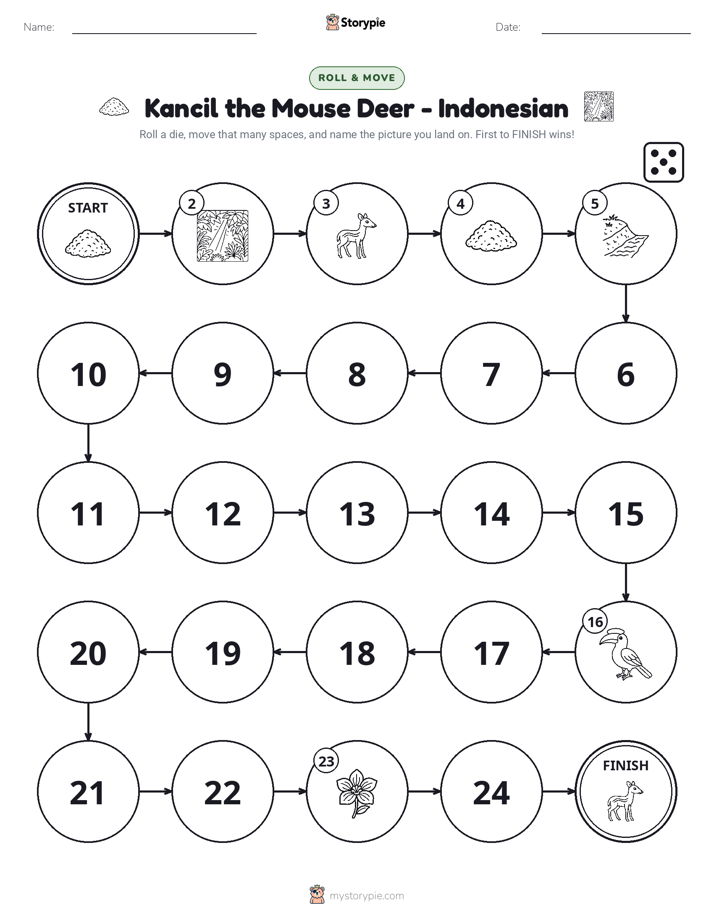 Roll & Move Game