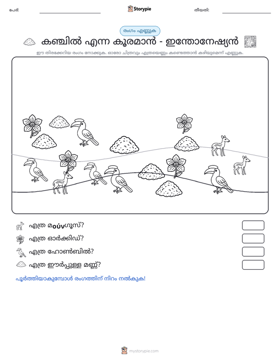 എണ്ണുന്ന ദൃശ്യങ്ങൾ