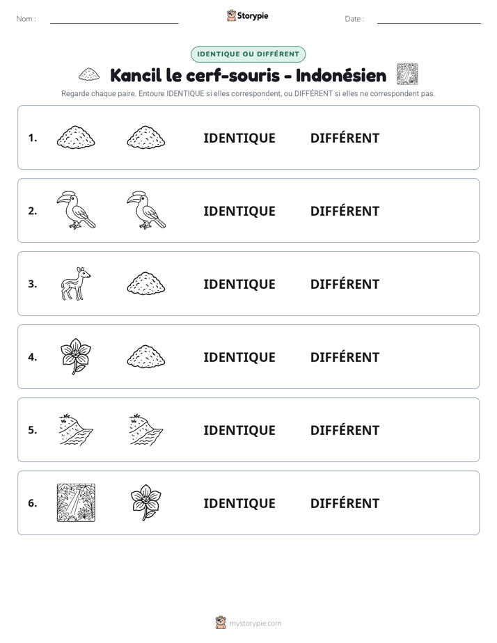 Identique ou Différent