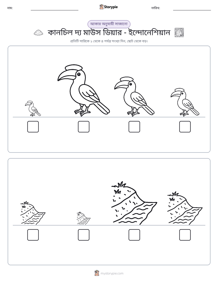 আকারের ক্রম