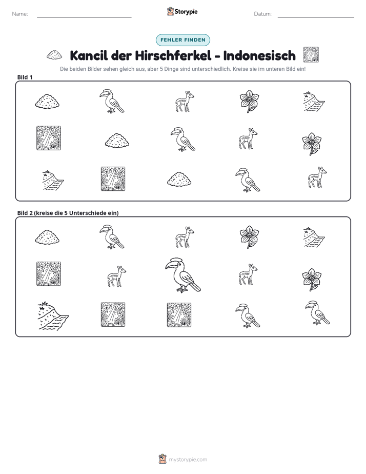 Finde den Unterschied