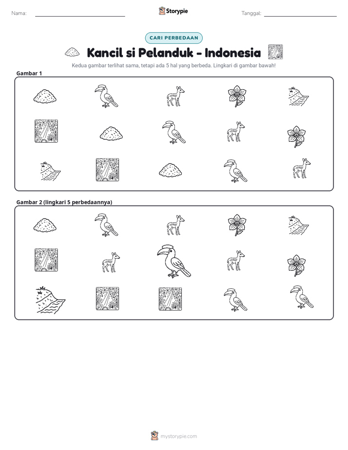 Temukan Perbedaannya