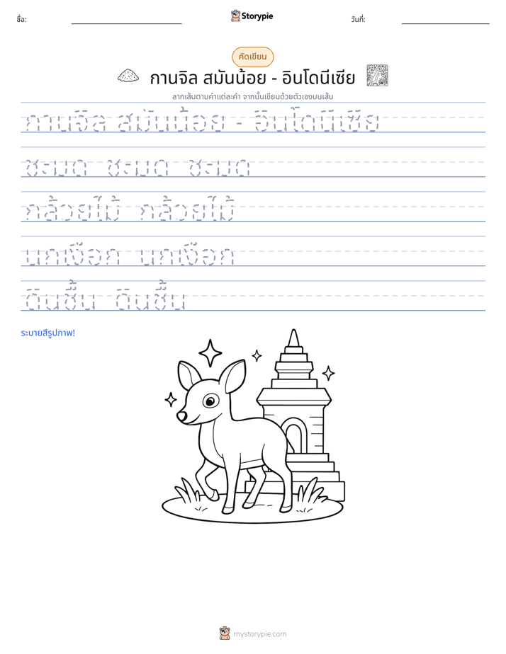 การฝึกเขียน
