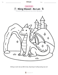 Xem trước tài liệu in sẵn Rồng Wawel - Ba Lan