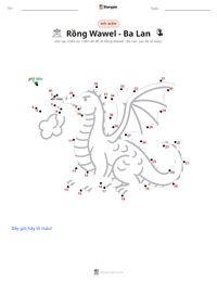 Xem trước tài liệu in sẵn Rồng Wawel - Ba Lan