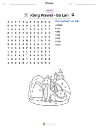 Xem trước tài liệu in sẵn Rồng Wawel - Ba Lan