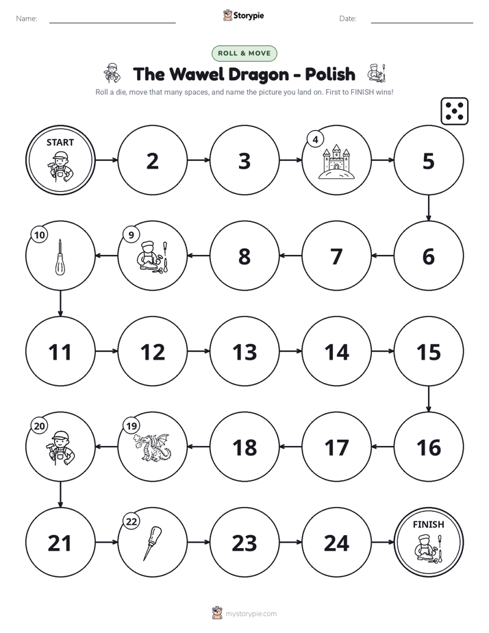 Roll & Move Game