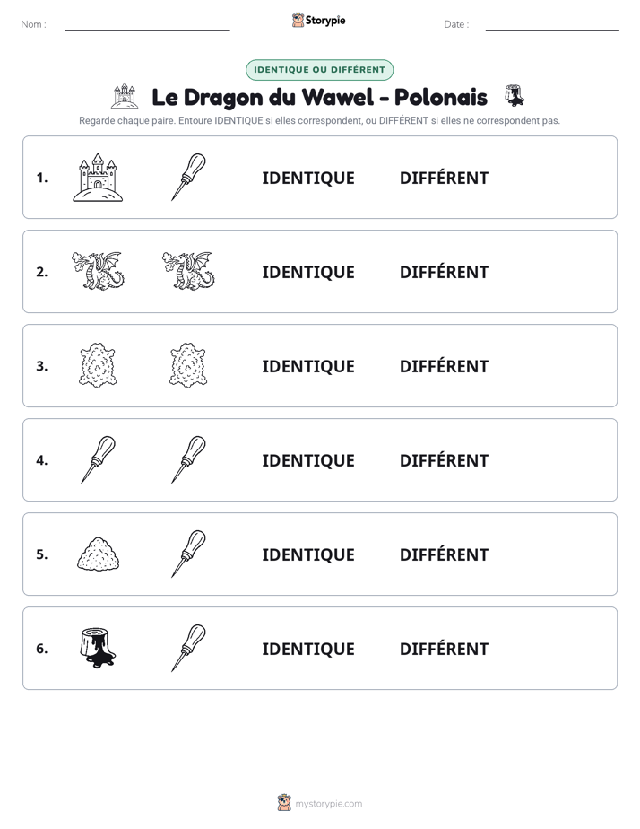 Identique ou Différent