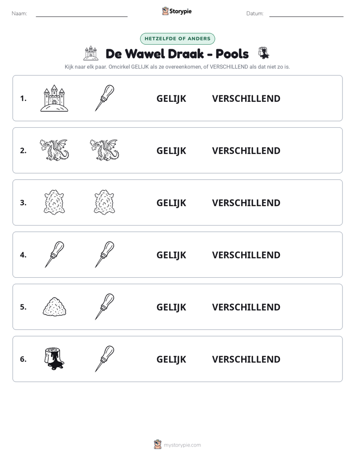 Zelfde of Verschillend