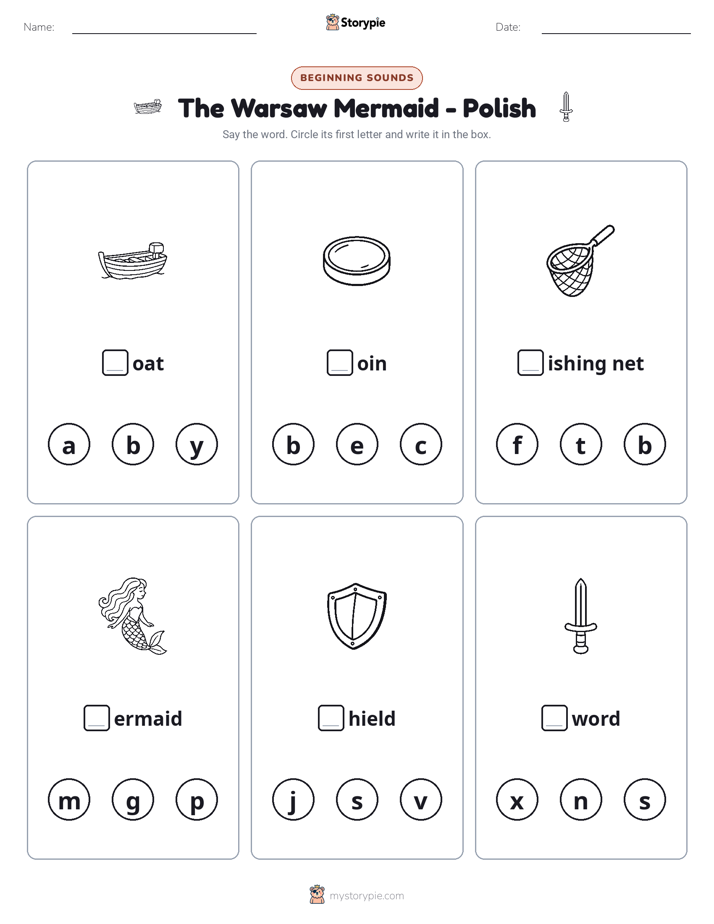 Beginning Sounds