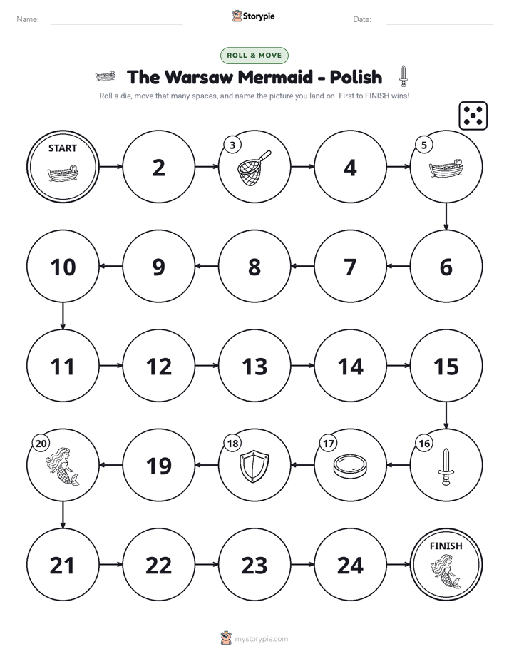 Roll & Move Game
