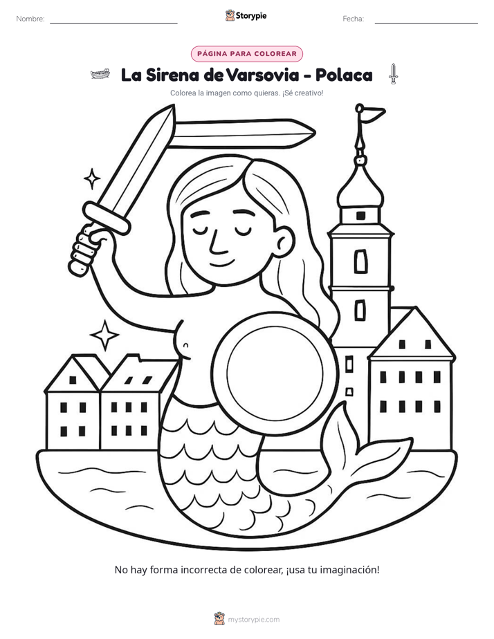 Página para Colorear