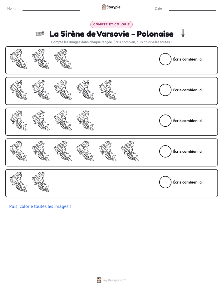 Compter & Colorier