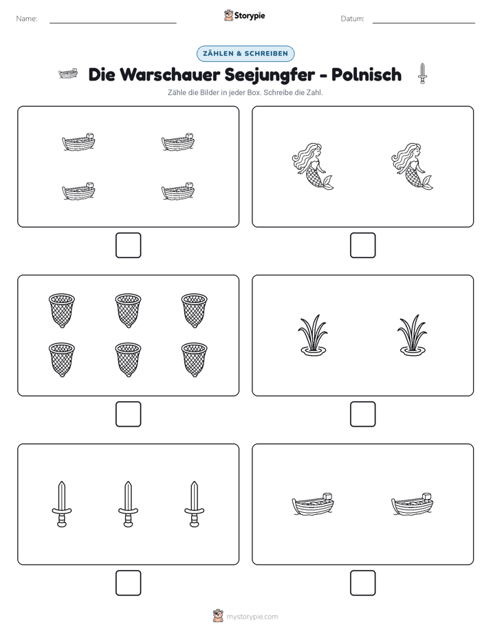 Zählen & Schreiben