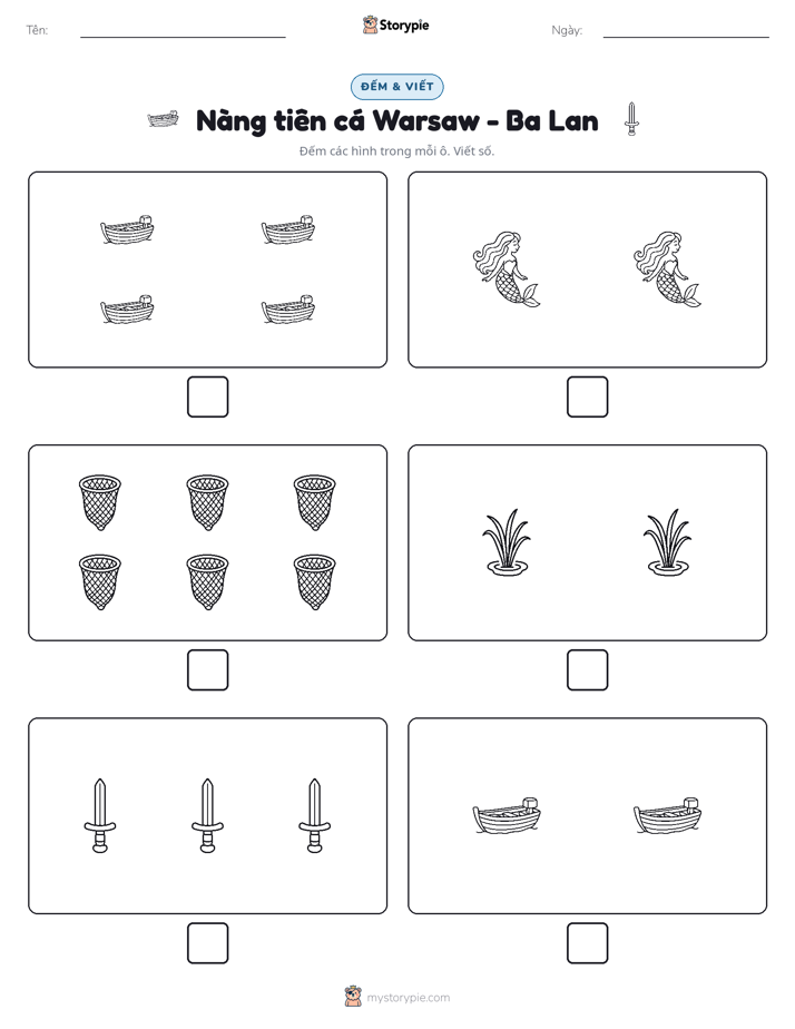Đếm & Viết