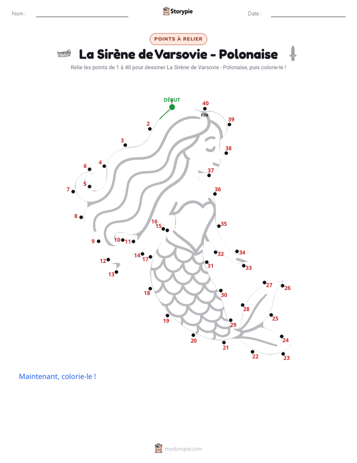 Relie les points