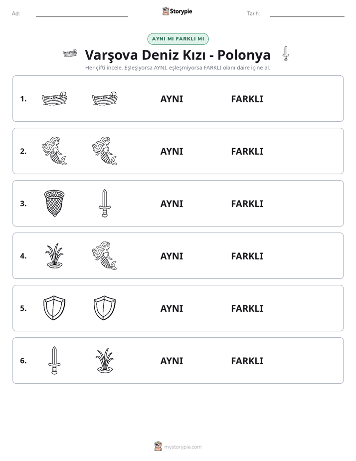 Aynı mı Farklı mı