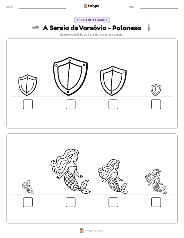 Ordem de Tamanho