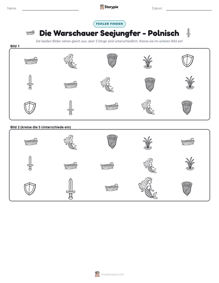 Finde den Unterschied