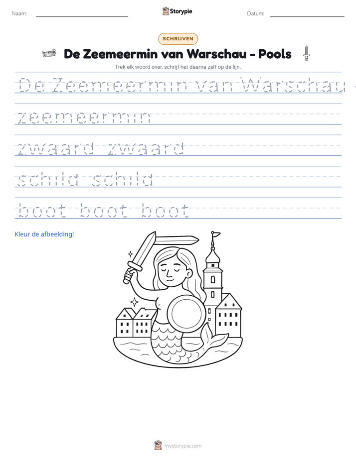 Schrijf Oefening