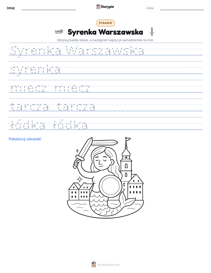 Ćwiczenie Pisania