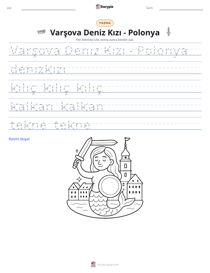 Yazma Pratiği