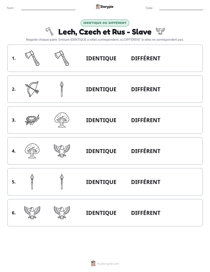 Identique ou Différent