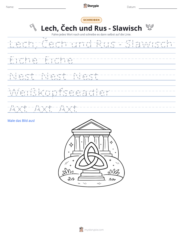 Schreibübung