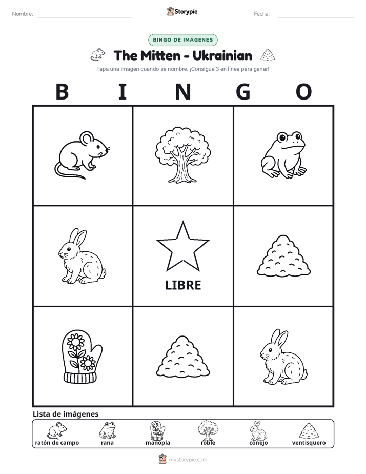 Bingo de Imágenes