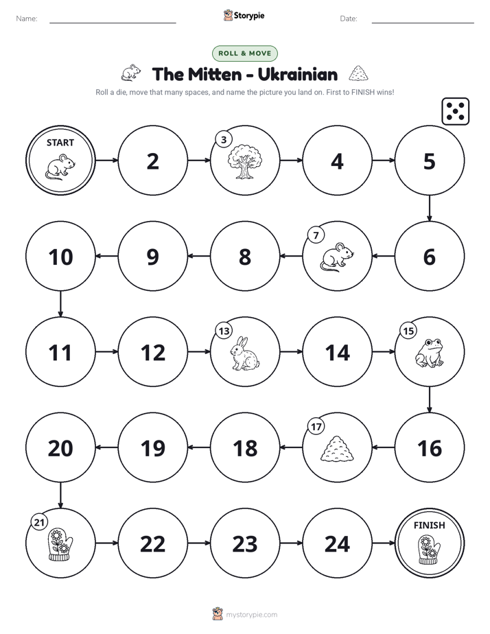 Roll & Move Game