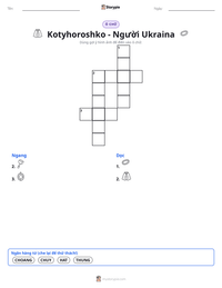 Xem trước tài liệu in sẵn Kotyhoroshko - Người Ukraina