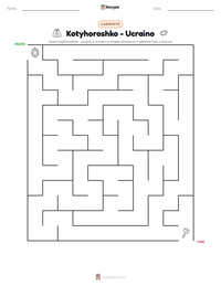 Anteprima della scheda stampabile di Kotyhoroshko - Ucraino