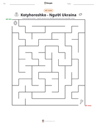 Xem trước tài liệu in sẵn Kotyhoroshko - Người Ukraina