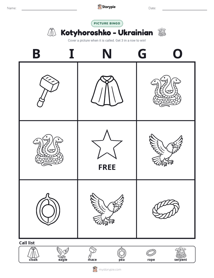 Picture Bingo