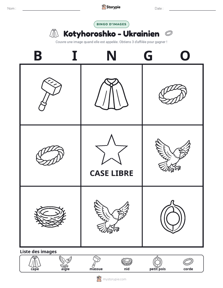 Bingo d'Images